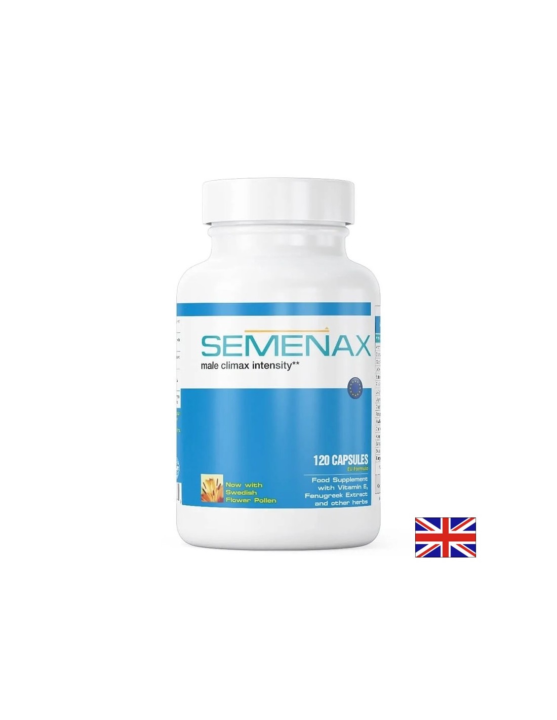 Semenax male potency formula, 120 capsules - Nutra Best Europe
