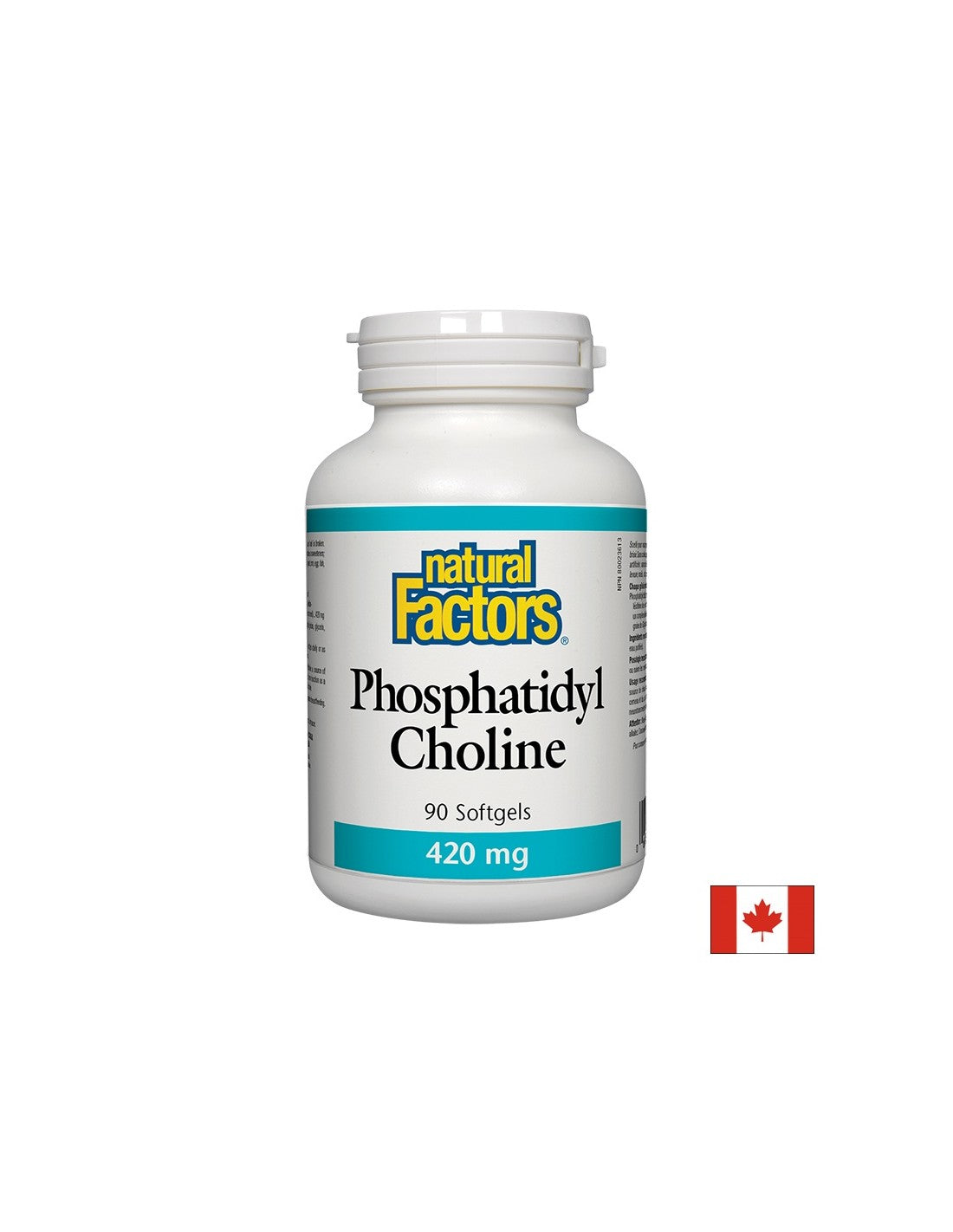 Phosphatidyl Choline 420 mg - 90 Softgels - Nutra Best Europe