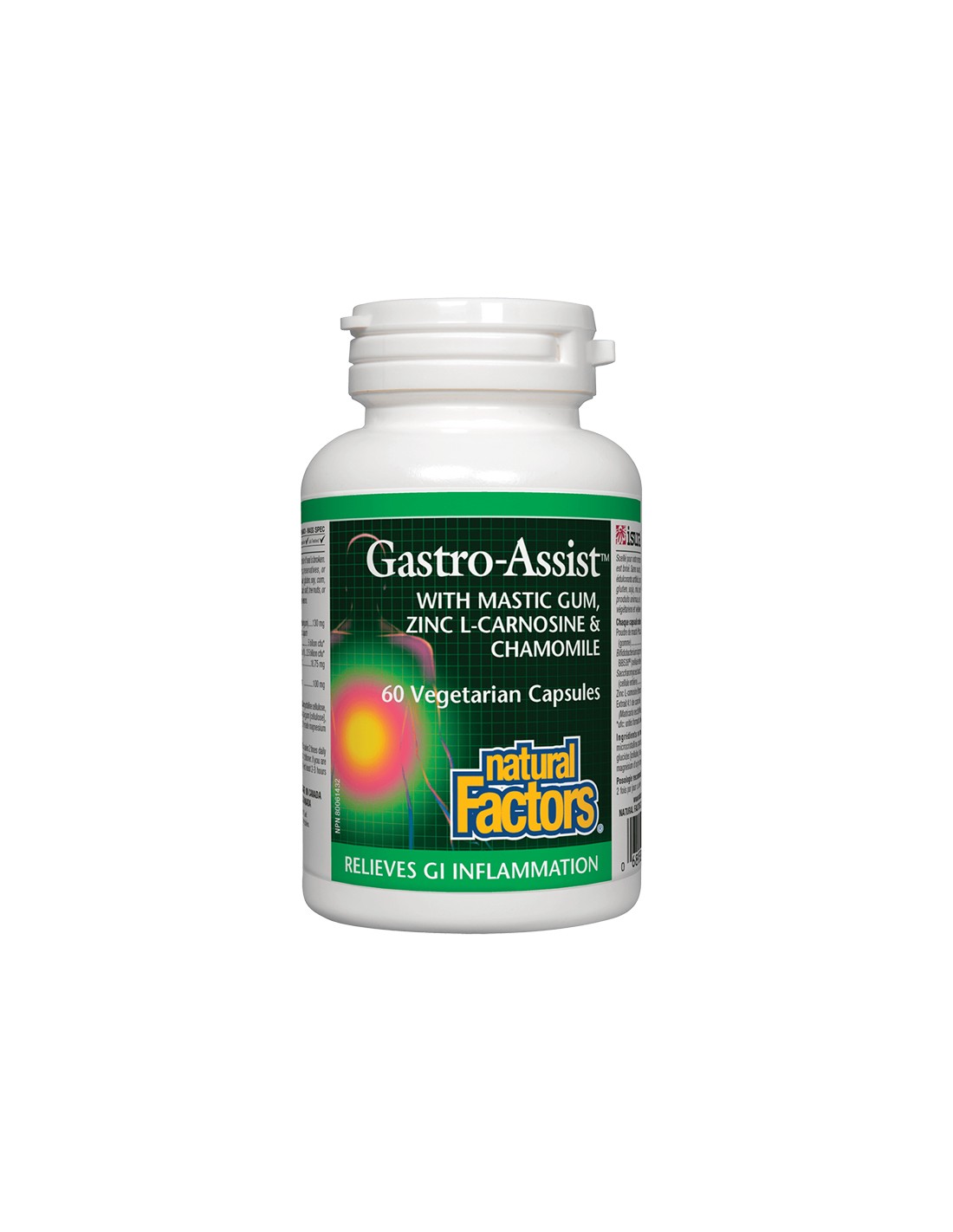 Mastic, Zinc Carnosine and Chamomile for a Calm Stomach - Gastro Assist™, 60 capsules - Nutra Best Europe