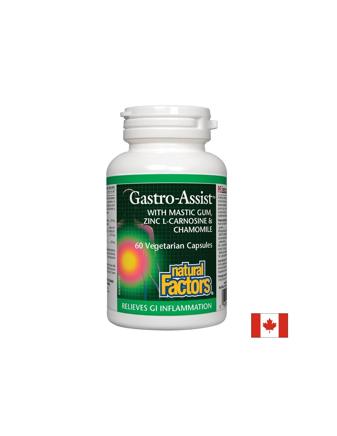 Mastic, Zinc Carnosine and Chamomile for a Calm Stomach - Gastro Assist™, 60 capsules - Nutra Best Europe