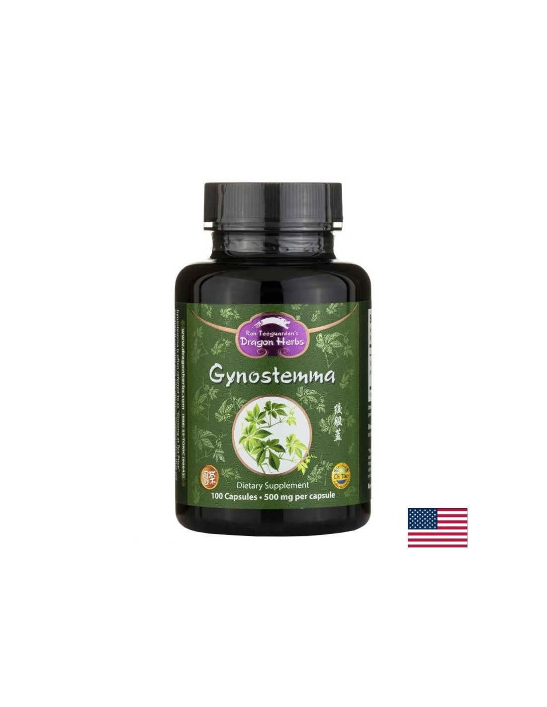 Gynostemma (blood sugar and metabolism), 500 mg x 100 capsules - Nutra Best Europe