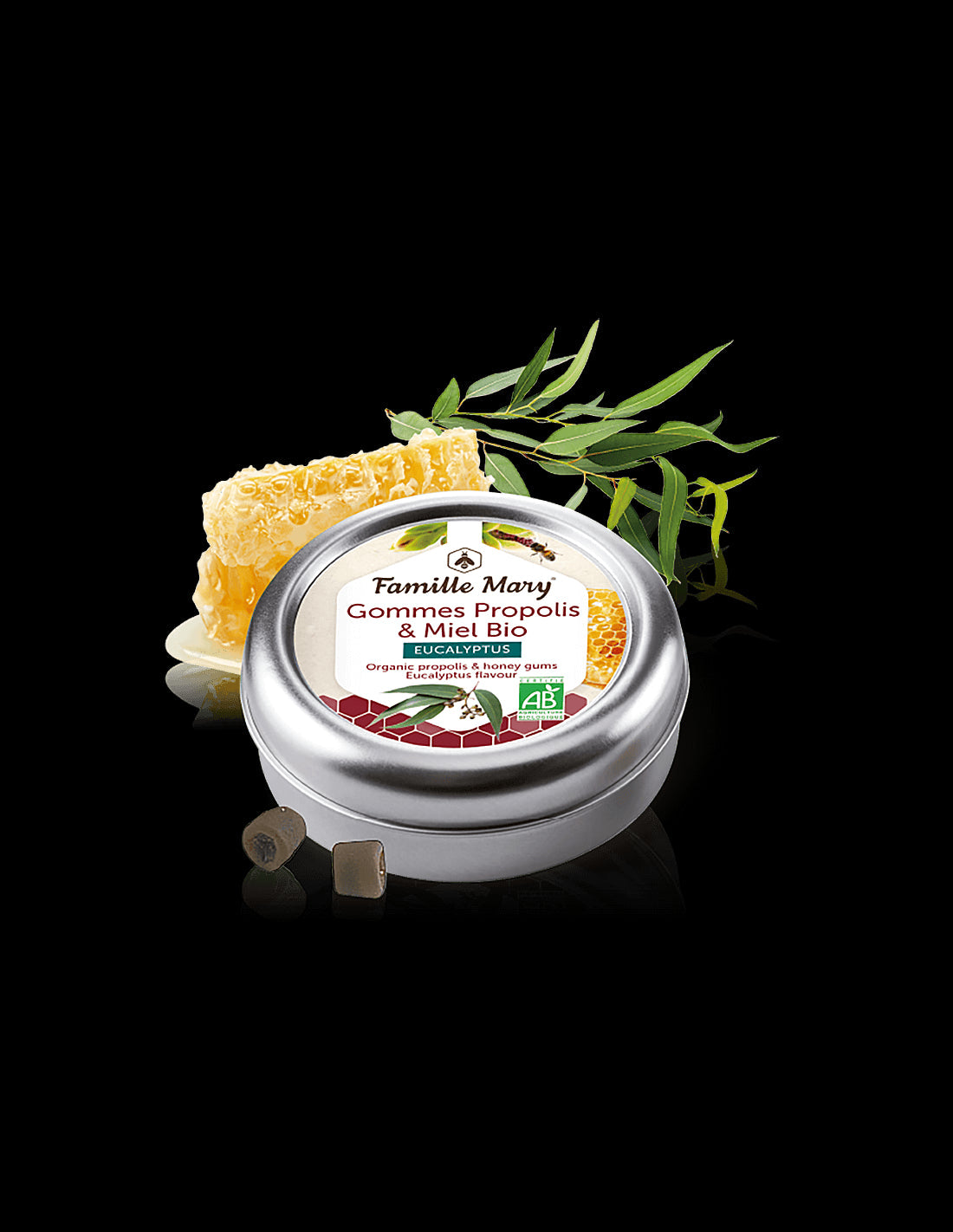 Lollipops with propolis, organic honey and eucalyptus - Nutra Best Europe