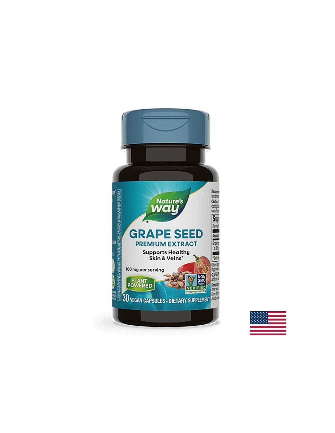 Grape Seed 300 mg - 30 capsules - Nutra Best Europe