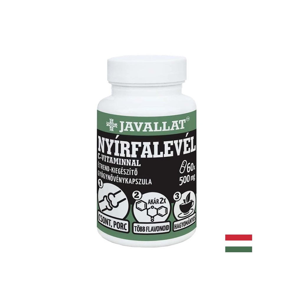 Skin and Joint Care - White Birch (leaf) + Vitamin C, 60 capsules - Nutra Best Europe