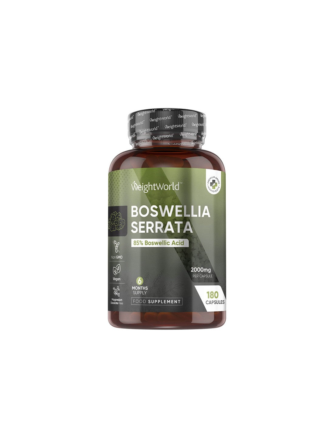 Joint care - Boswellia, 2000 mg x 180 capsules - Nutra Best Europe
