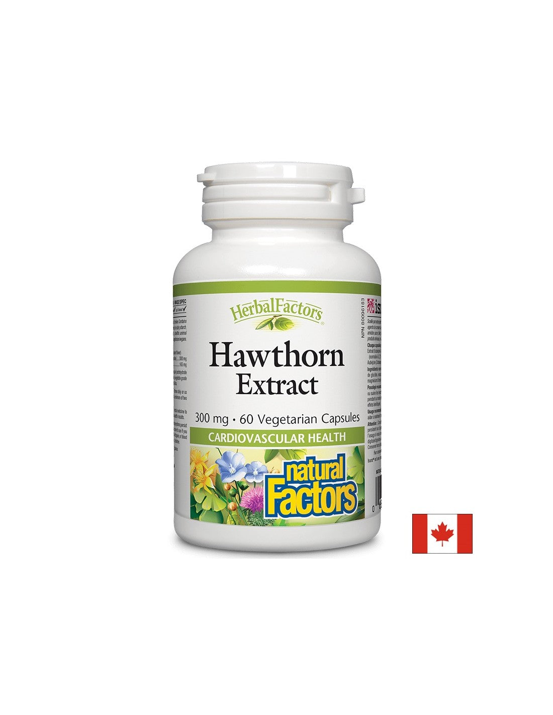 Hawthorn - Strength for the heart, balance for the nervous system, 465 mg, 60 capsules - Nutra Best Europe