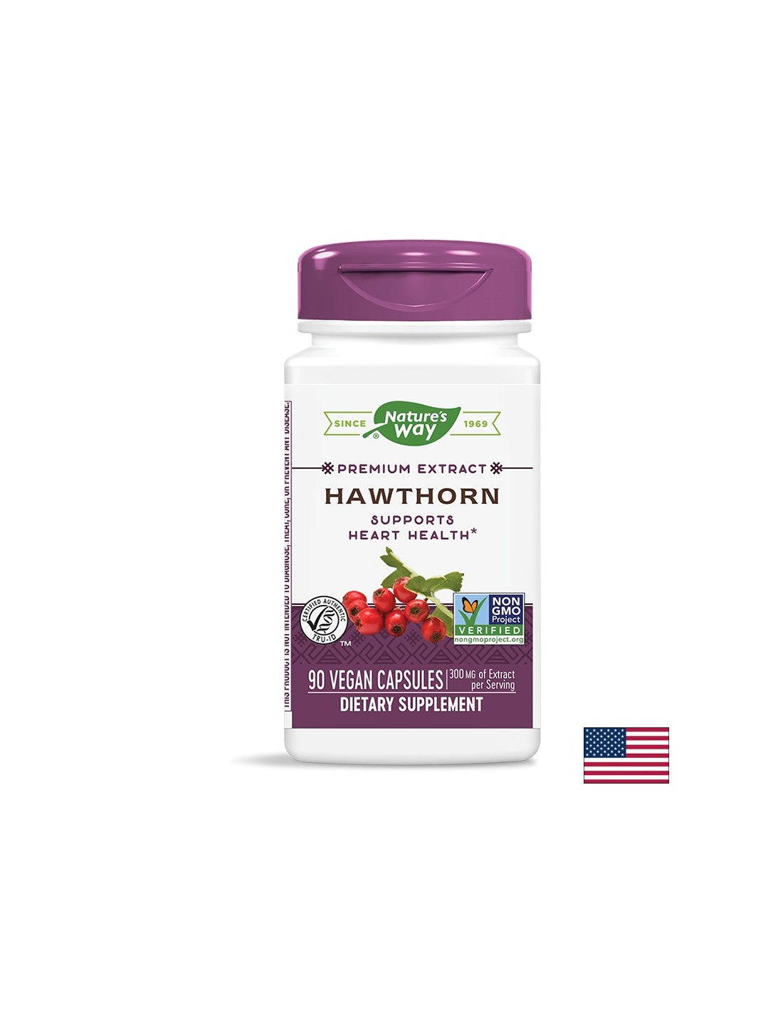Cardiovascular system - Hawthorn - premium extract, 90 capsules - Nutra Best Europe