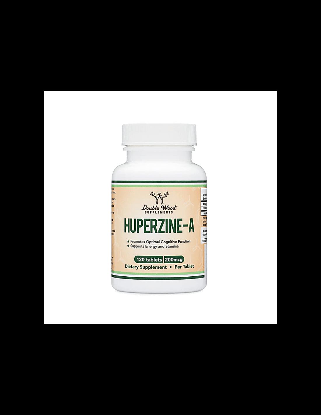 Huperzine-A/ Huperizine A 200 µg, 120 tablets Double Wood - Nutra Best Europe