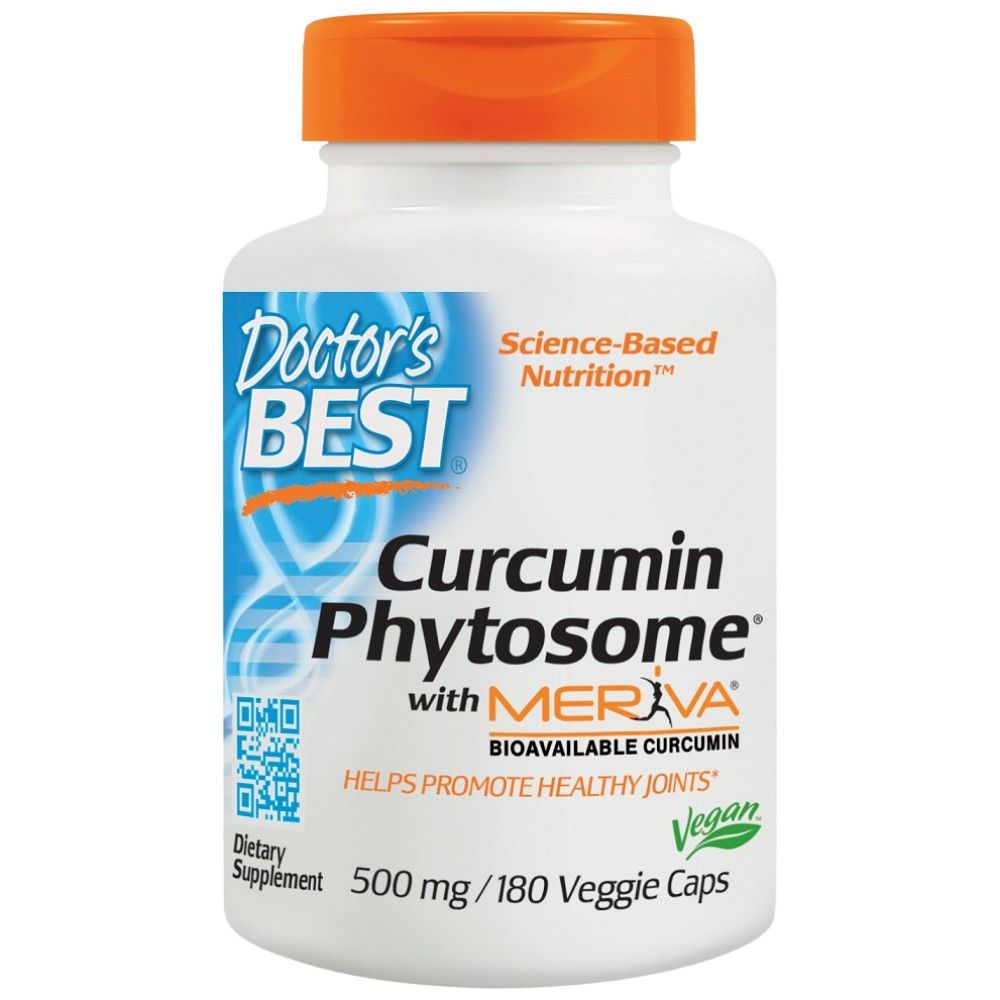 BEST Curcumin Phytosome 500 mg / with Meriva - 180 capsules - Nutra Best Europe