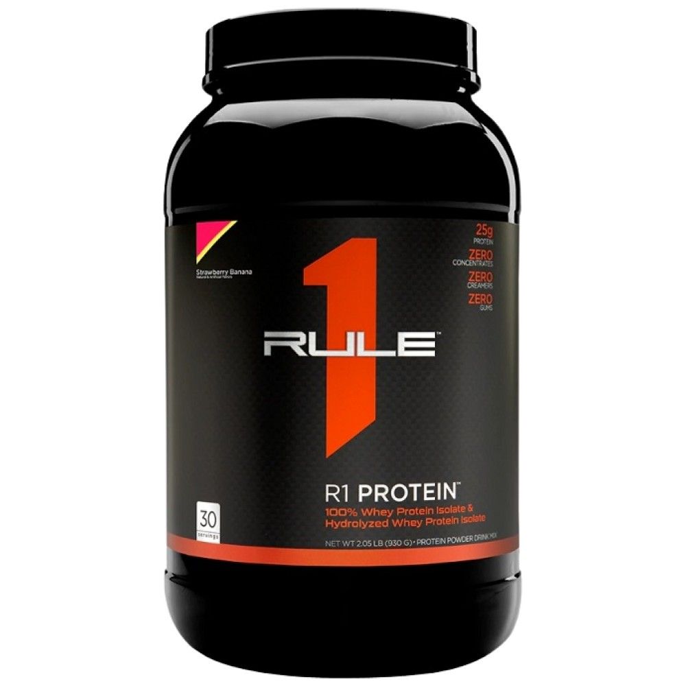 R1 Protein | 100% Whey Isolate & Whey Hydrolysate - 855-930 grams - Nutra Best Europe