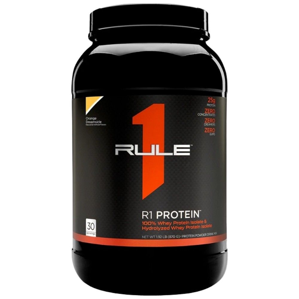 R1 Protein | 100% Whey Isolate & Whey Hydrolysate - 855-930 grams - Nutra Best Europe