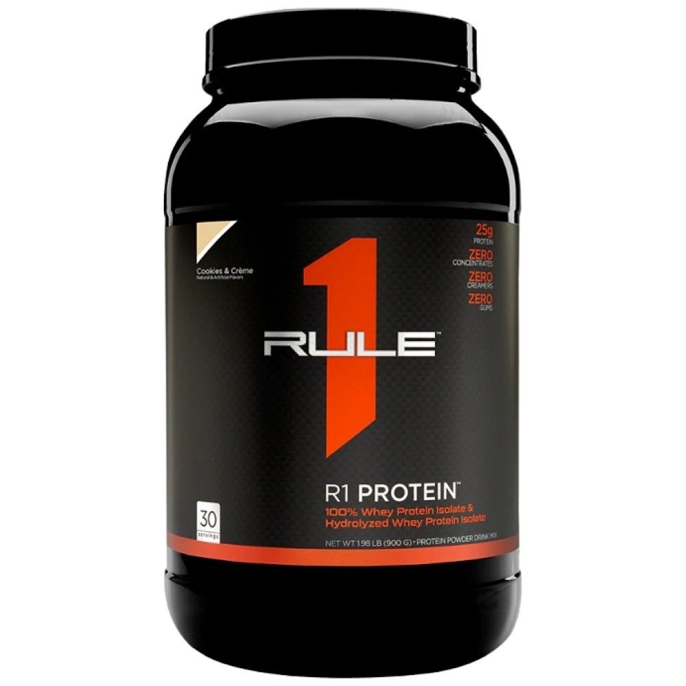 R1 Protein | 100% Whey Isolate & Whey Hydrolysate - 855-930 grams - Nutra Best Europe