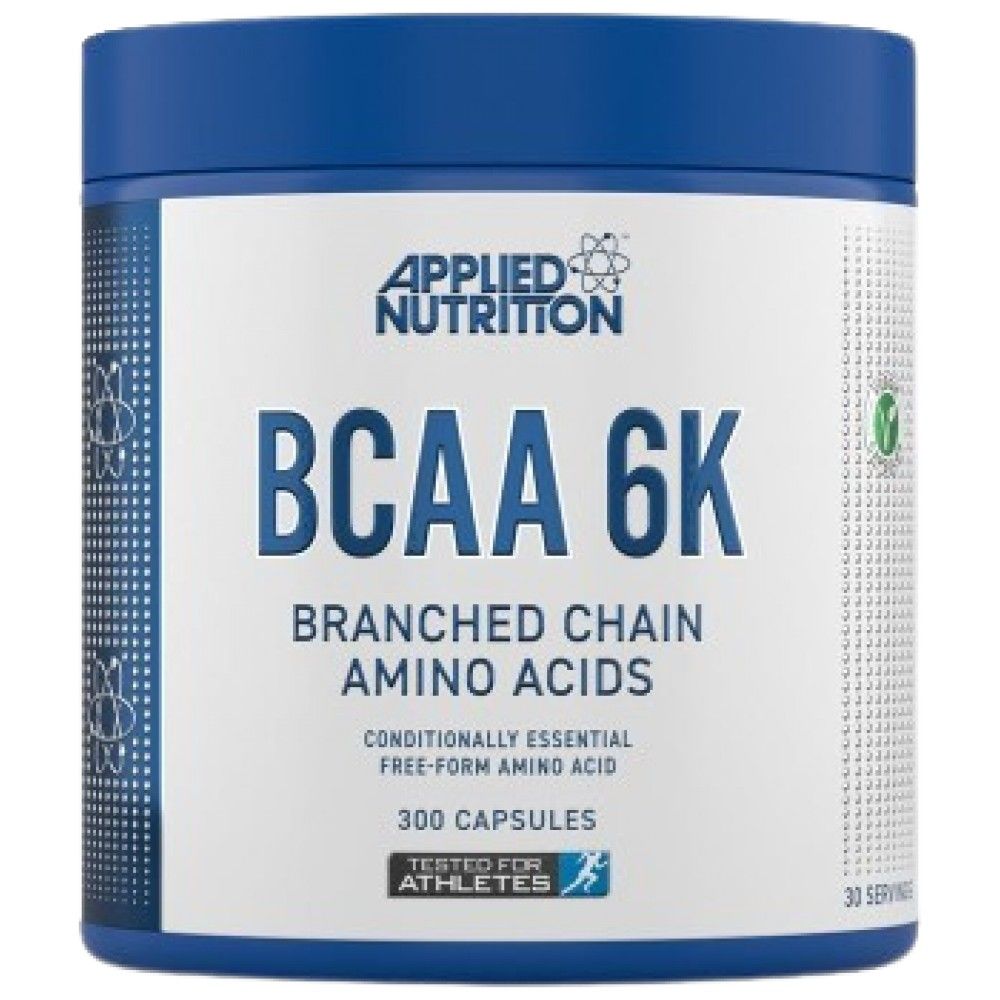 BCAA 6K - 300 capsules - Nutra Best Europe