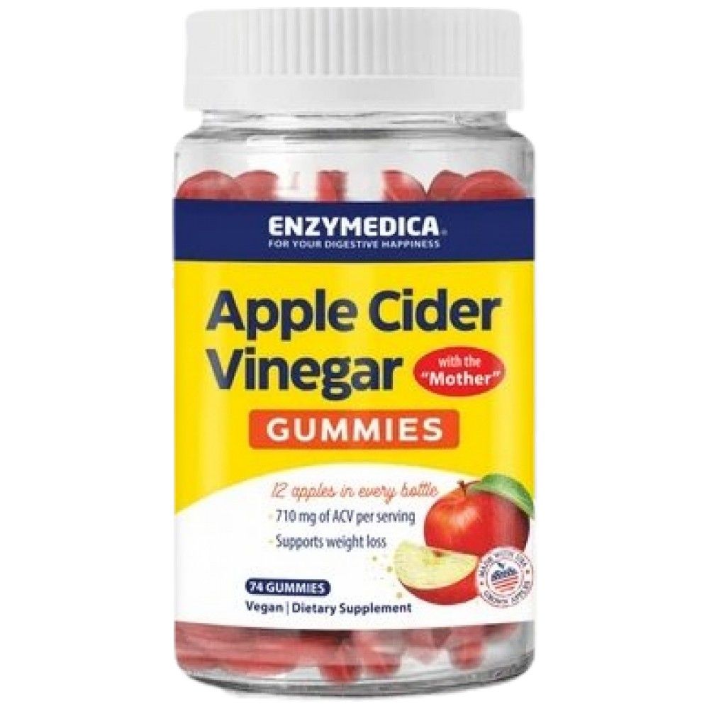 Apple Cider Vinegar Gummies - 74 gummies - Nutra Best Europe