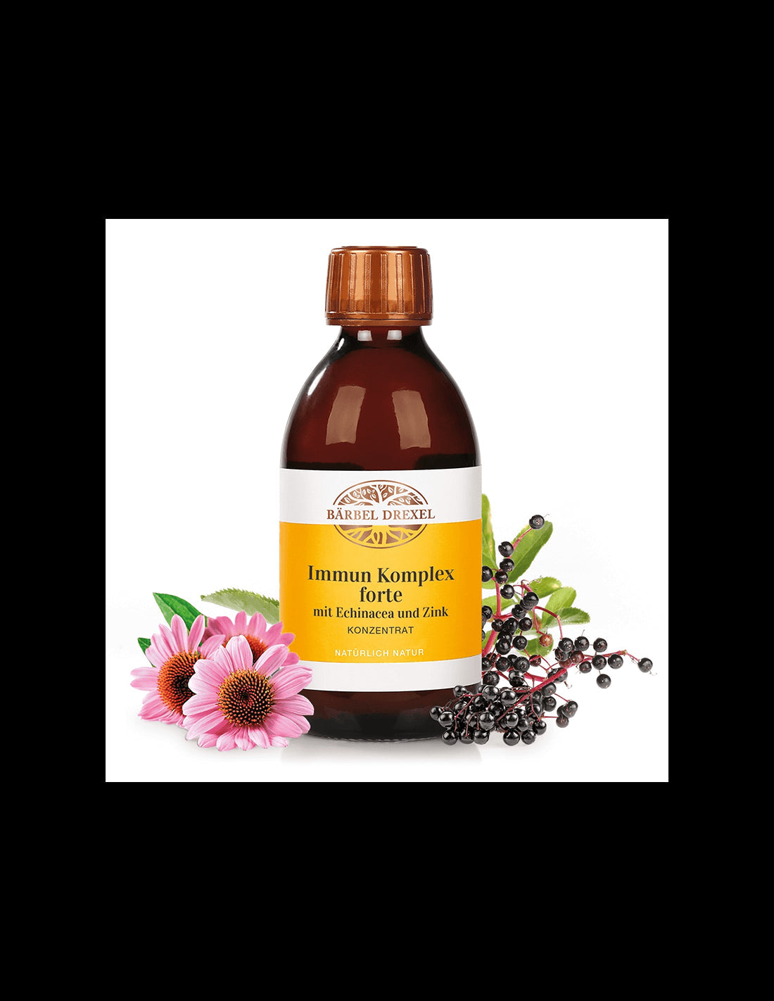 Immune complex forte with echinacea and zinc - Protection from infections, 150 ml - Nutra Best Europe