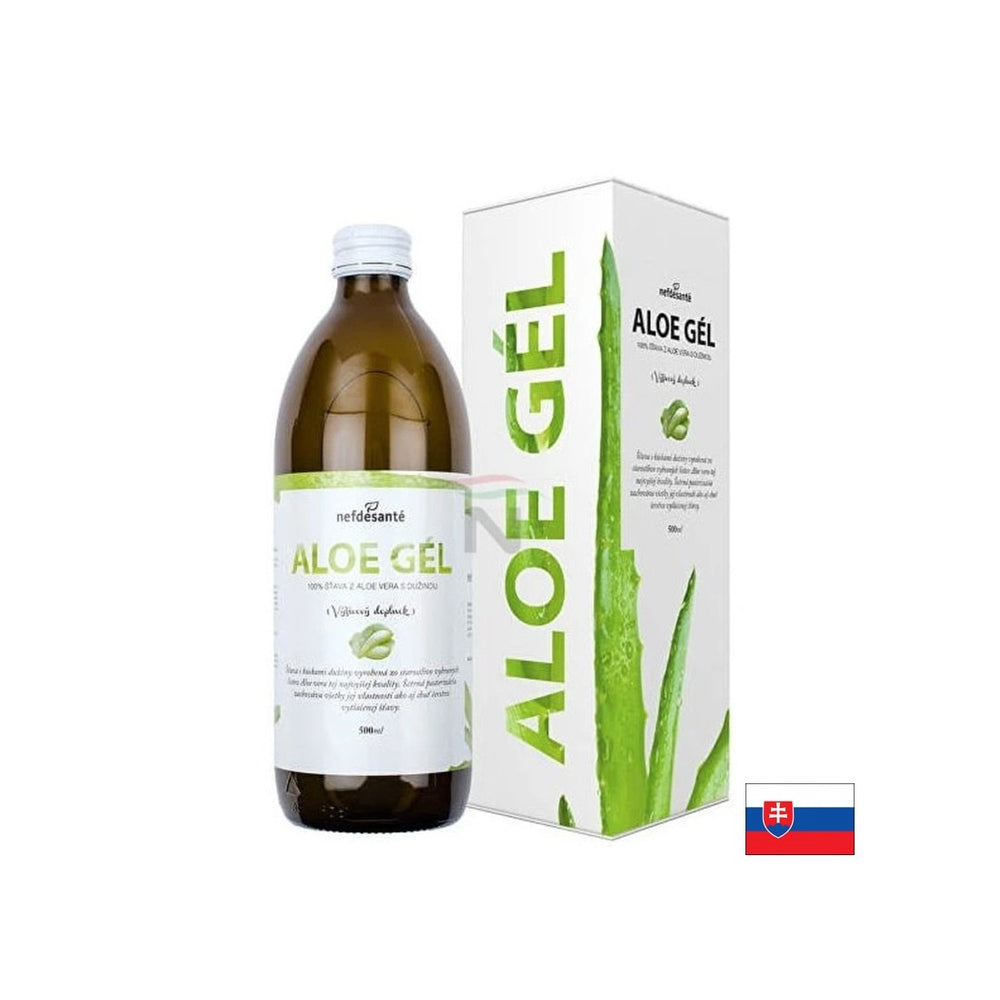 Aloe Vera Gel – Digestion and Immunity, 500 ml, 10 doses - Nutra Best Europe