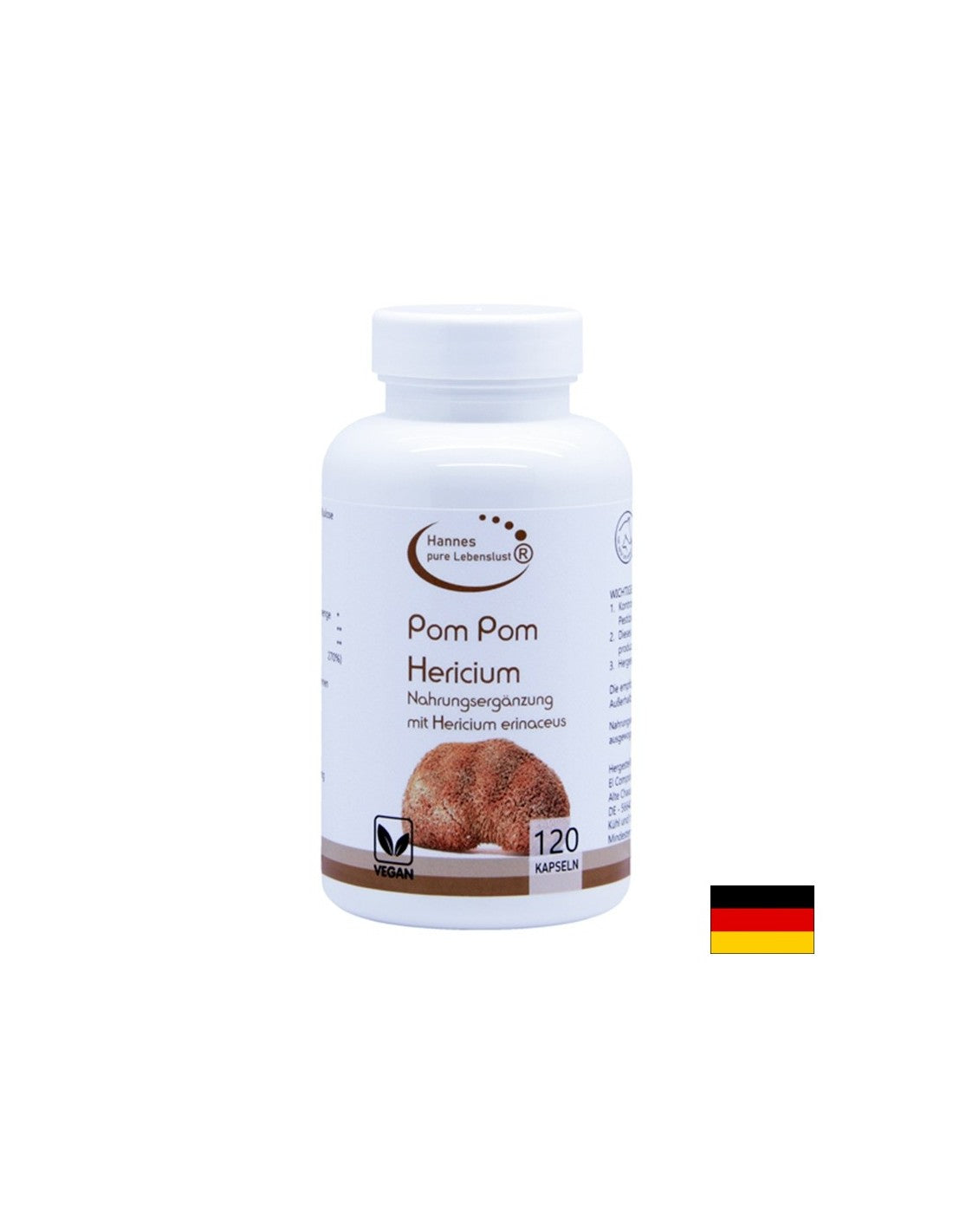 Immunity and brain function - Lion's mane, 120 capsules - Nutra Best Europe