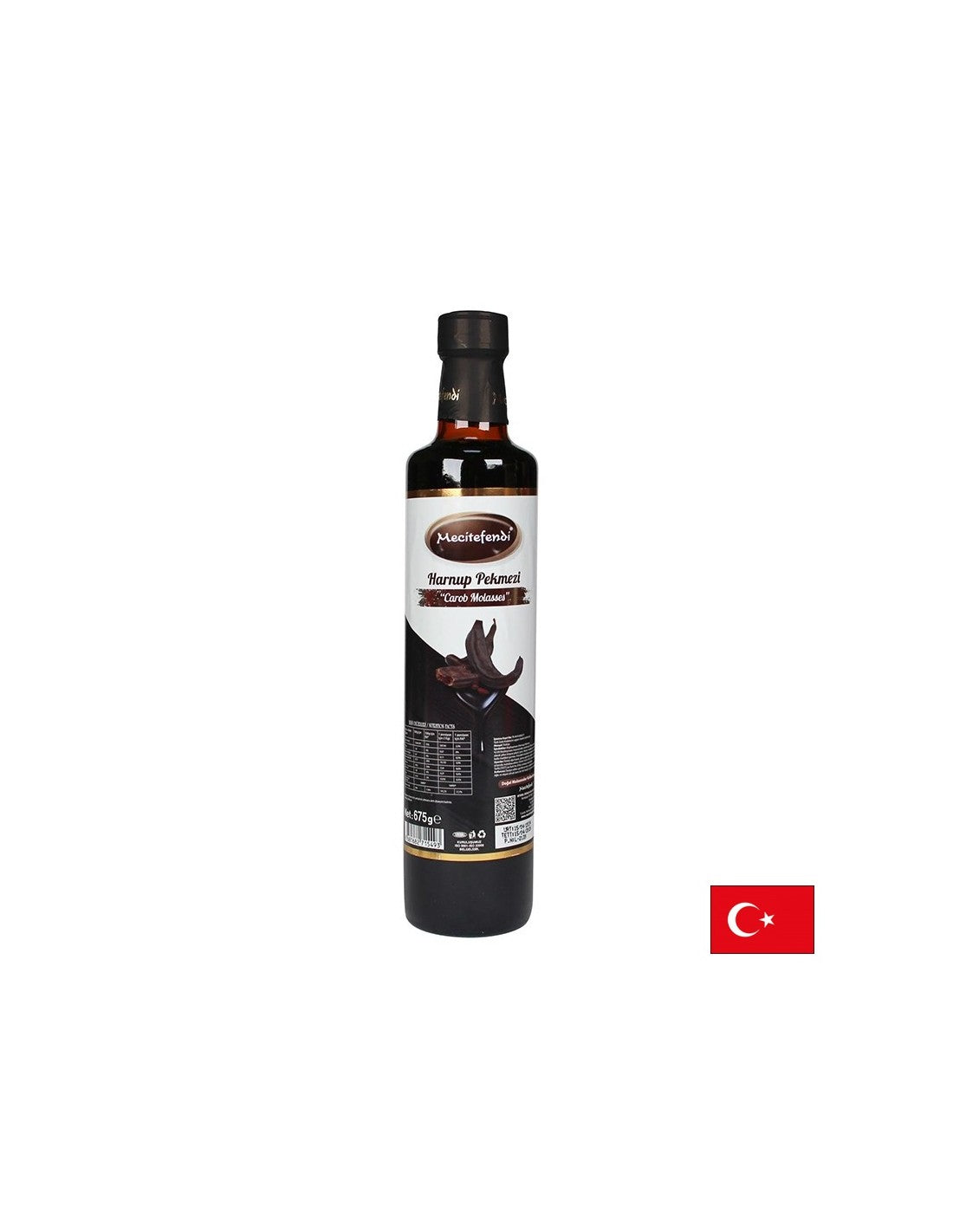 Carob Molasses – Digestion, Metabolic and Bone Health For direct consumption or flavoring of sweets and drinks, 675 g - Nutra Best Europe