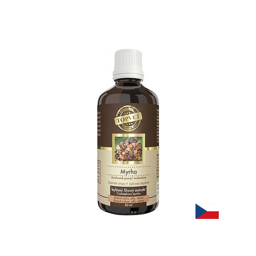 Immunity and healthy heart - Myrrh (resin) + vitamin C, 50 ml tincture - Nutra Best Europe