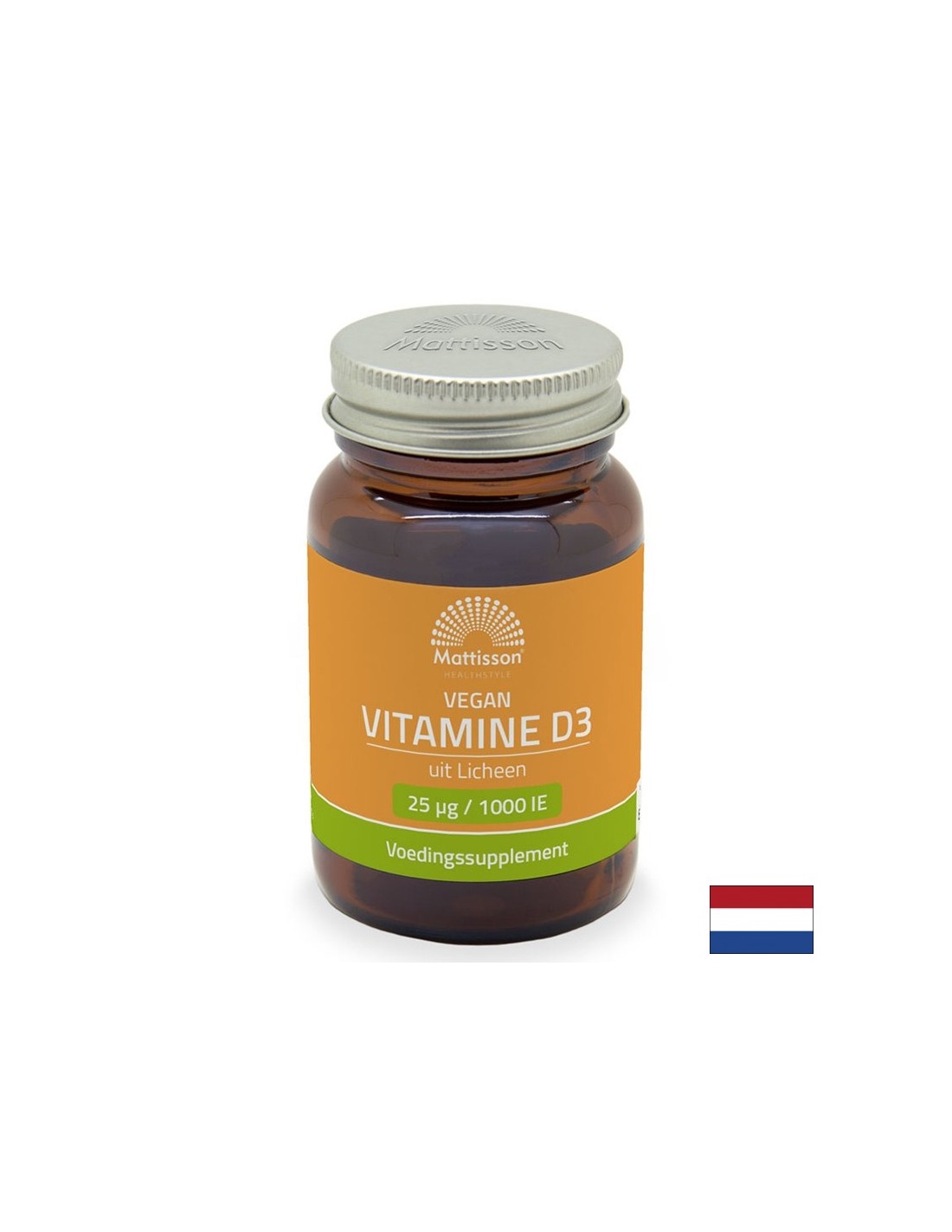 Immunity, Bones and joints - Vegan Vitamin D3 (from lichen), 1000 IU x 120 softgel capsules - Nutra Best Europe