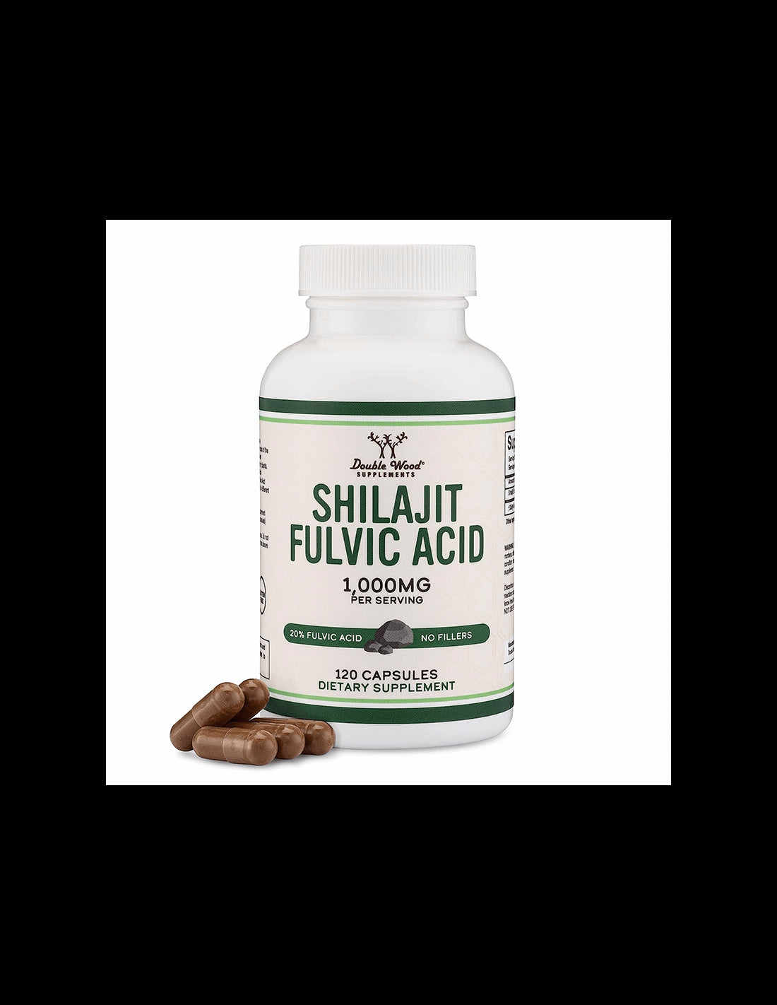 Immunity - Shilajit (Mumio), 1000 mg, 120 capsules Double Wood - Nutra Best Europe