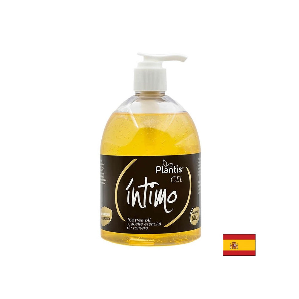 Intimate gel with tea tree oil and rosemary essential oil Plantis®, 500 ml - Nutra Best Europe