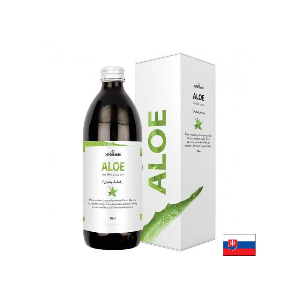 Aloe vera juice – digestion and immunity, 500 ml, 10 doses - Nutra Best Europe
