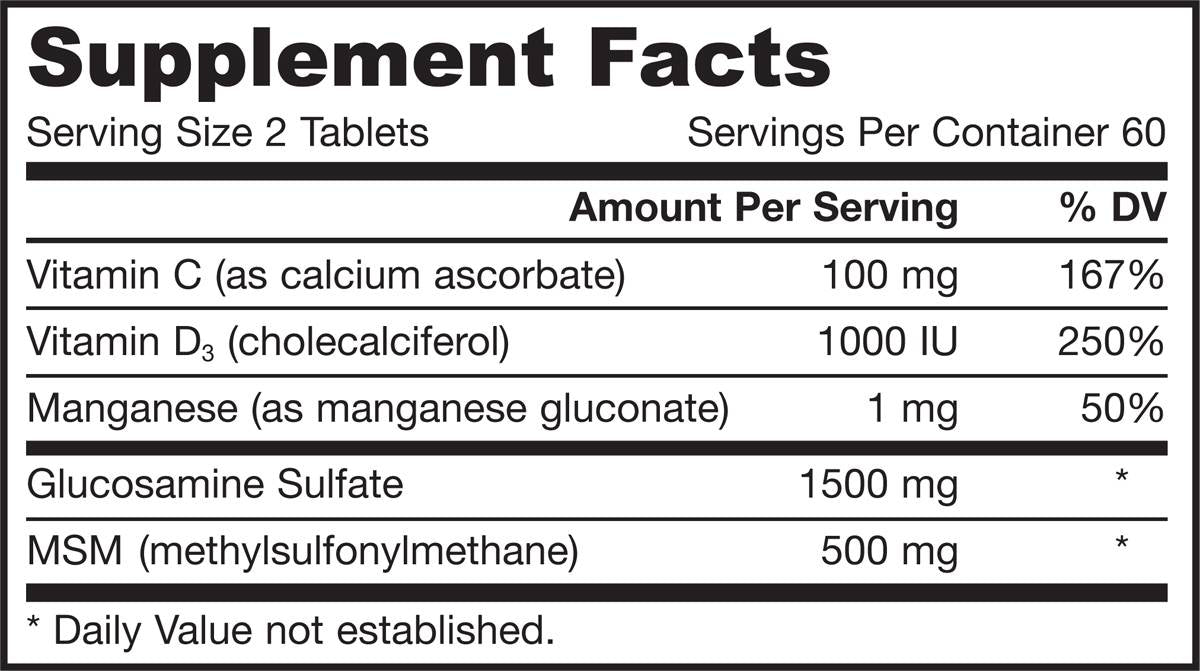 Joint Builder 120 Tablets - Nutra Best Europe