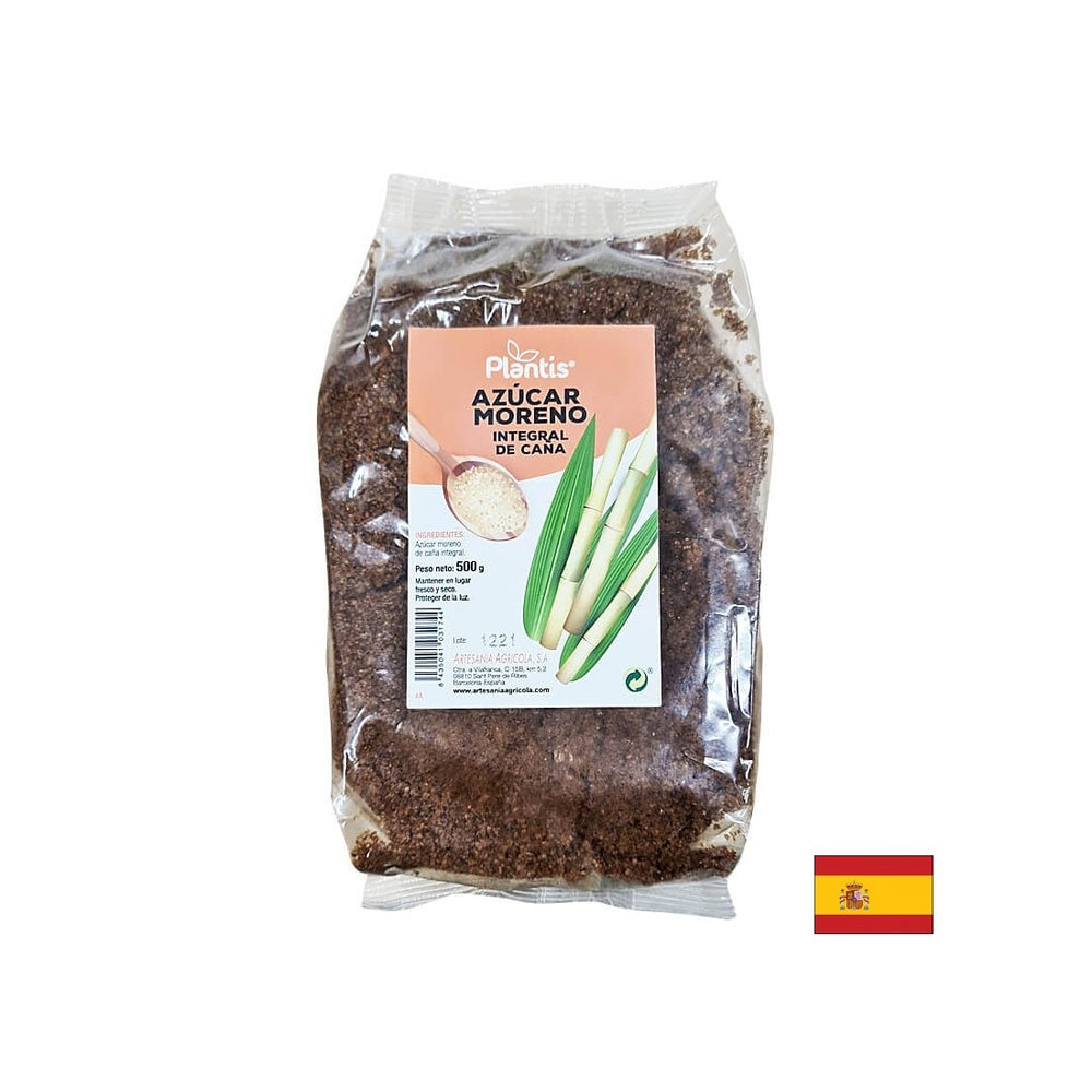 Brown cane sugar (from whole stalks), 500 g - Nutra Best Europe
