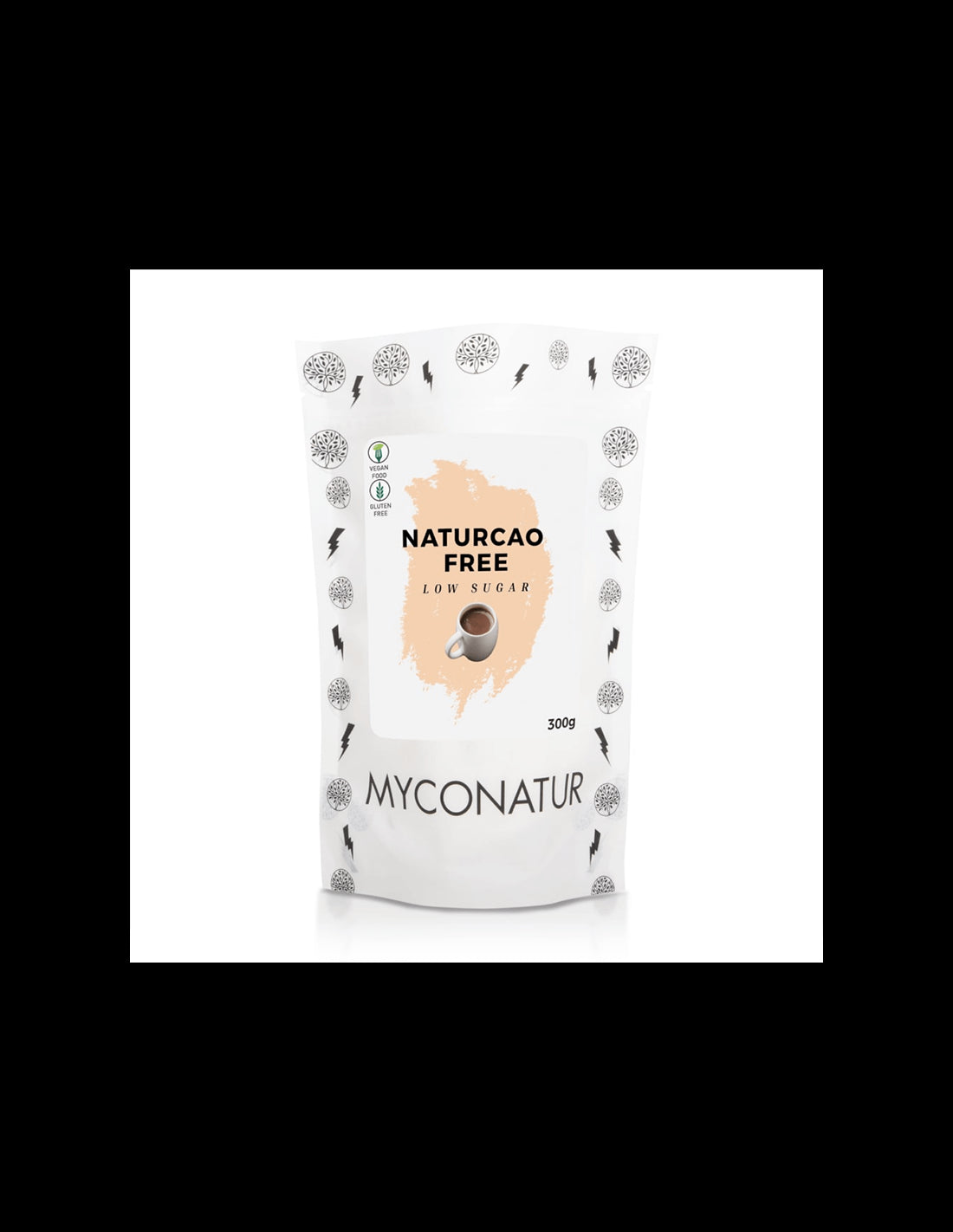 Cocoa with BIO sweeteners, 300 g powder - Nutra Best Europe