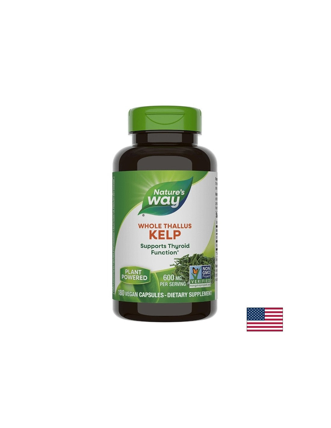 Kelp 600 mg - 180 capsules - Nutra Best Europe