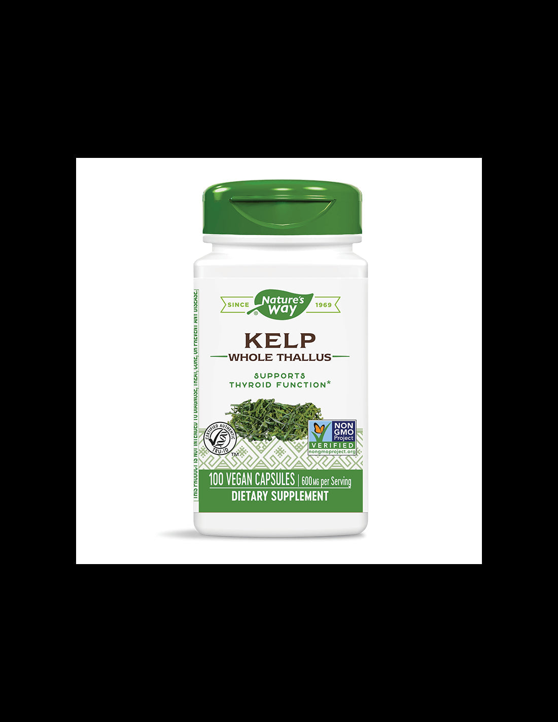 Kelp 600 mg - 100 capsules - Nutra Best Europe