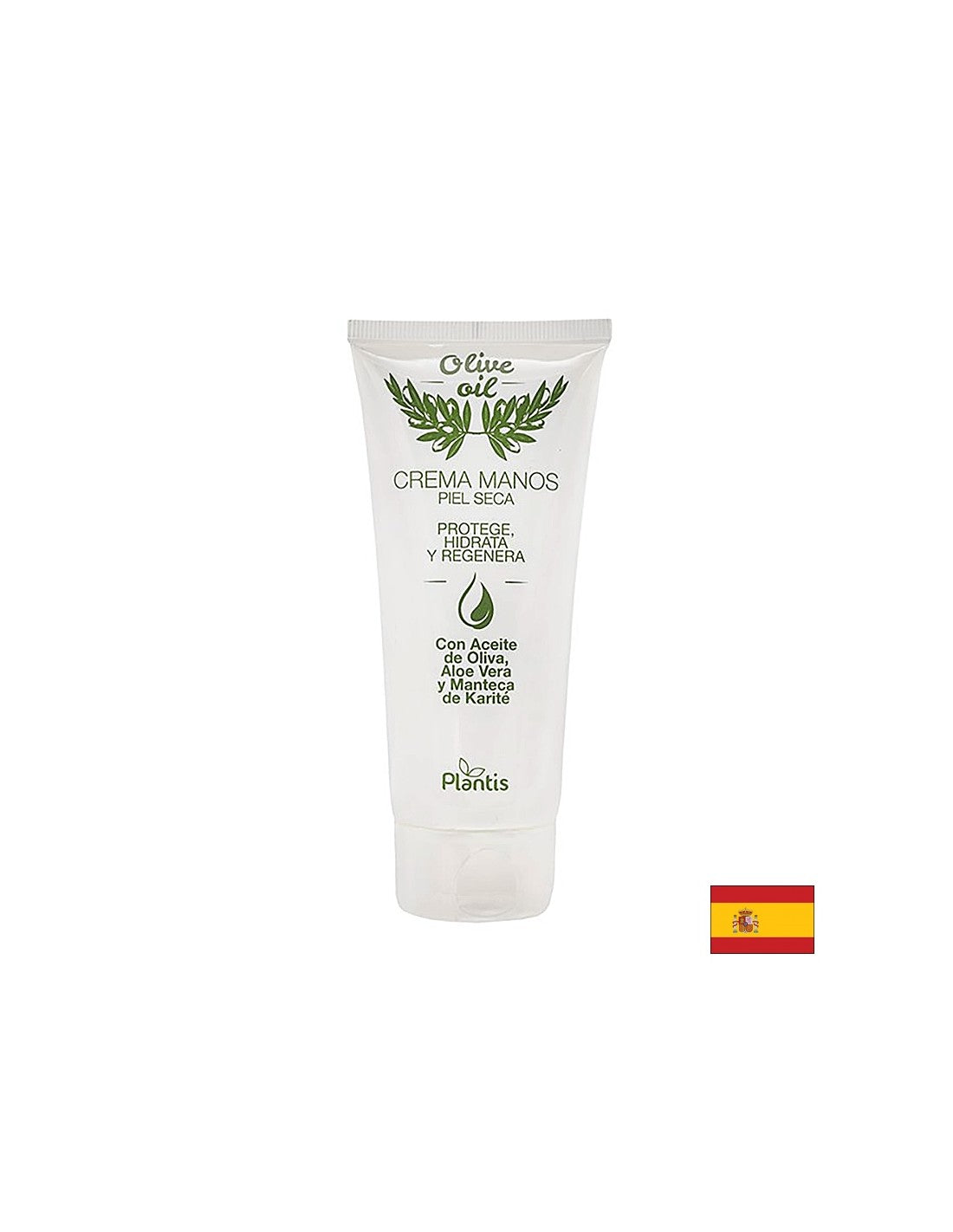 Moisturizing hand cream with shea butter & olive oil - Crema manos Plantis®, 100 ml - Nutra Best Europe