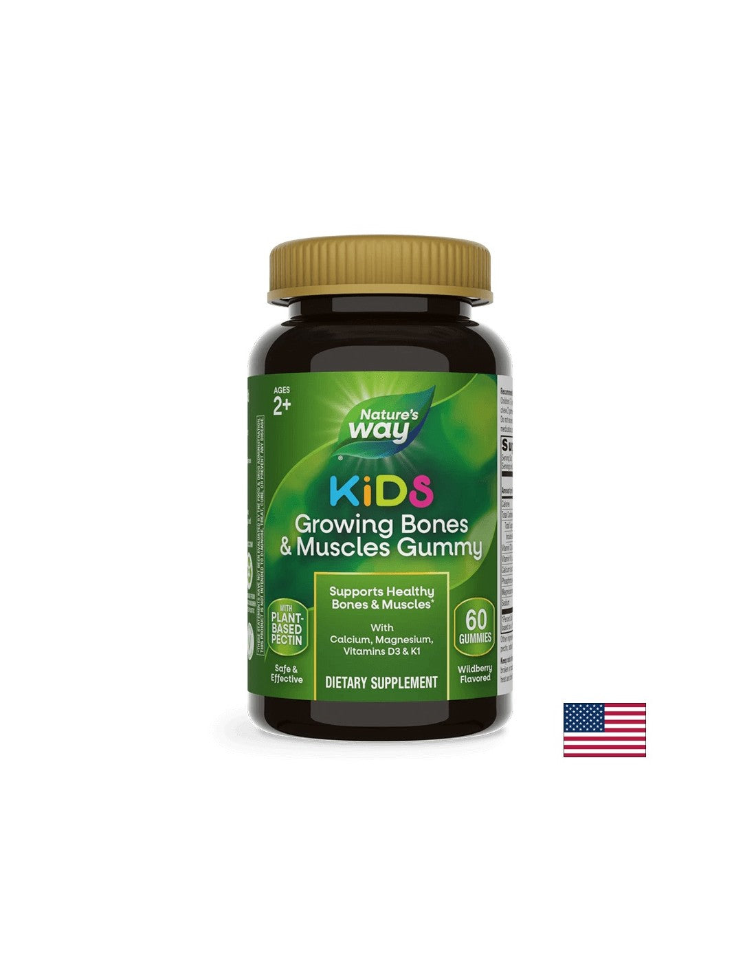 Kids Growing Bones & Muscles, 60 Nature's Way Softgels - Nutra Best Europe
