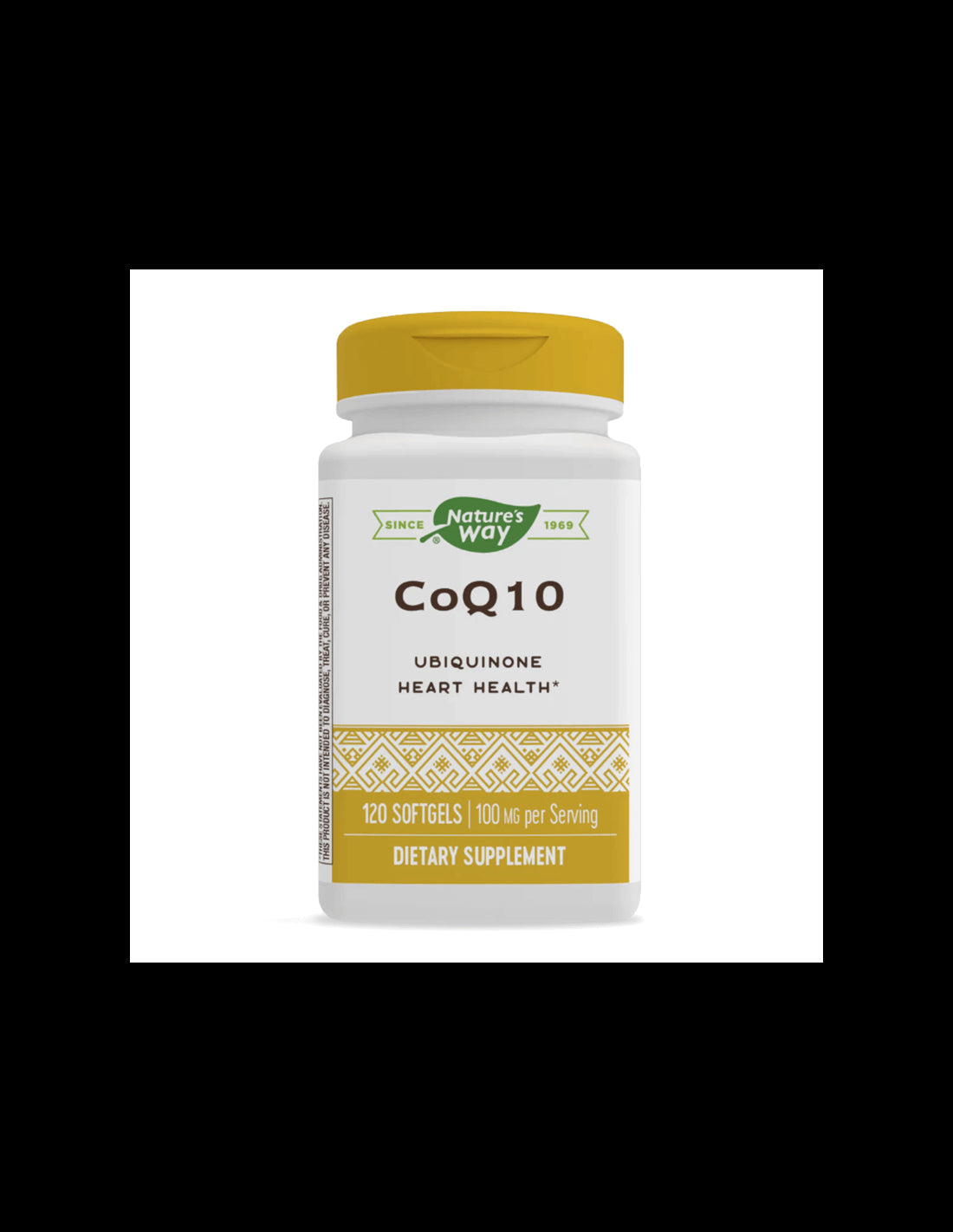 Coenzyme Q10 (Ubiquinone) for a healthy heart, 100 mg, 60 softgel capsules - Nutra Best Europe