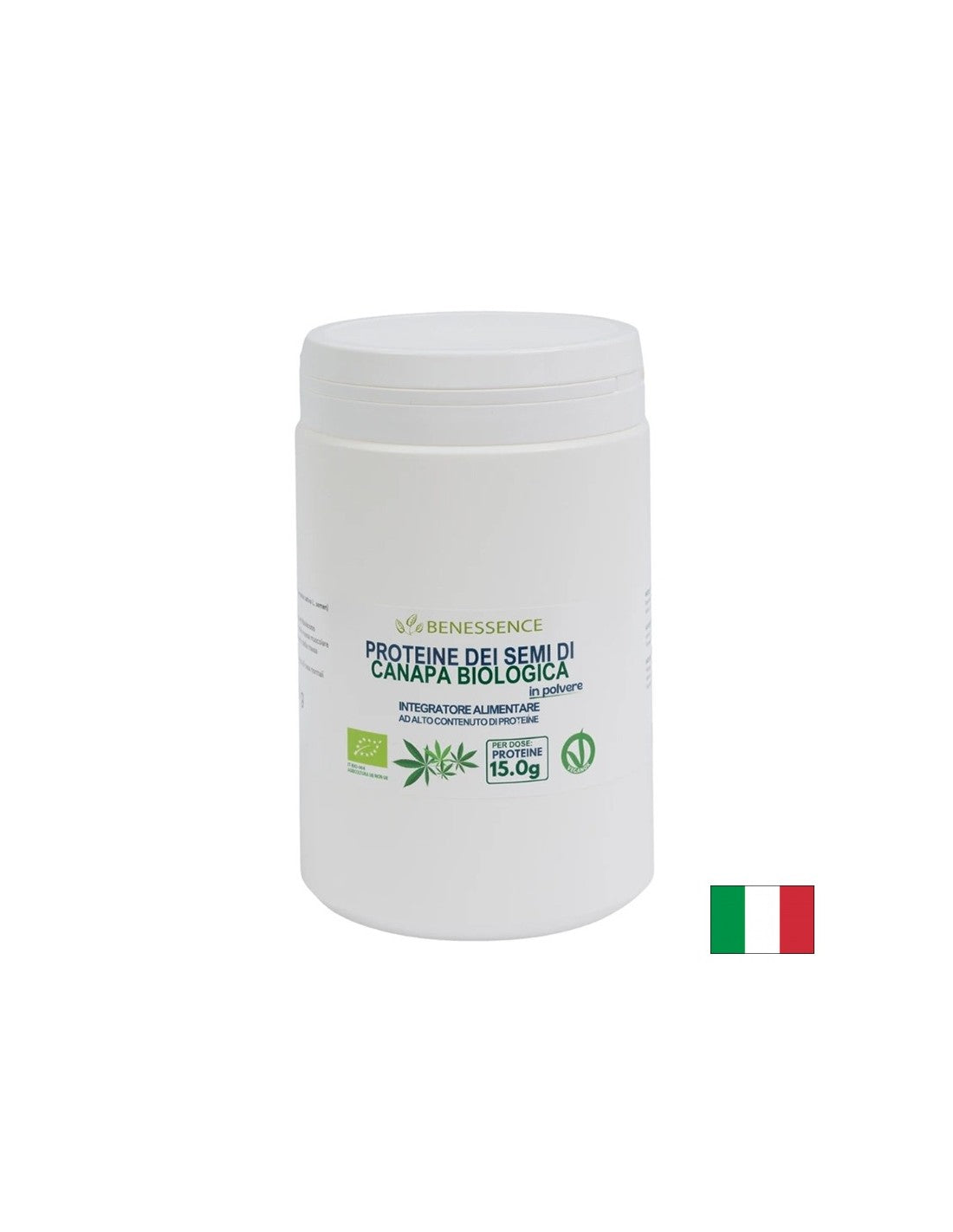 Конопен протеин – За сила, издръжливост и възстановяване, 500 g прах - Nutra Best Europe