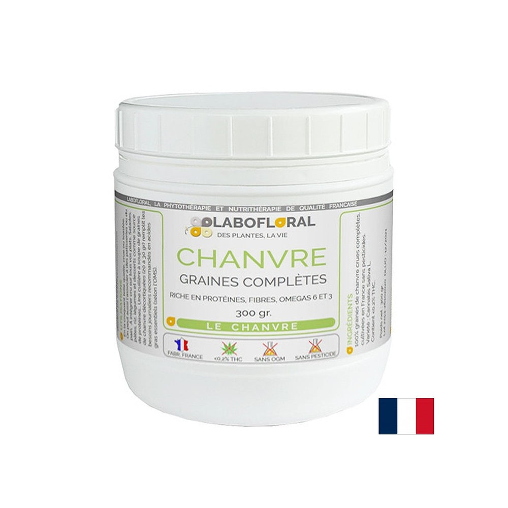 Hemp seeds, 300 g - Nutra Best Europe