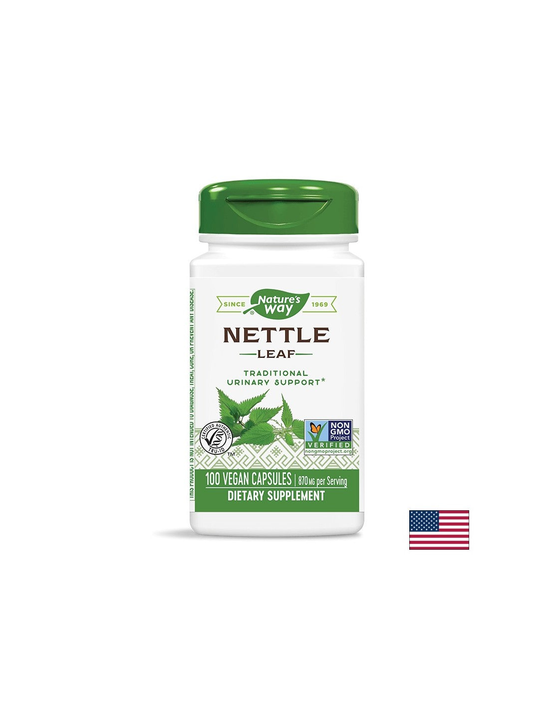 Nettle Leaf 435 mg - 100 capsules - Nutra Best Europe