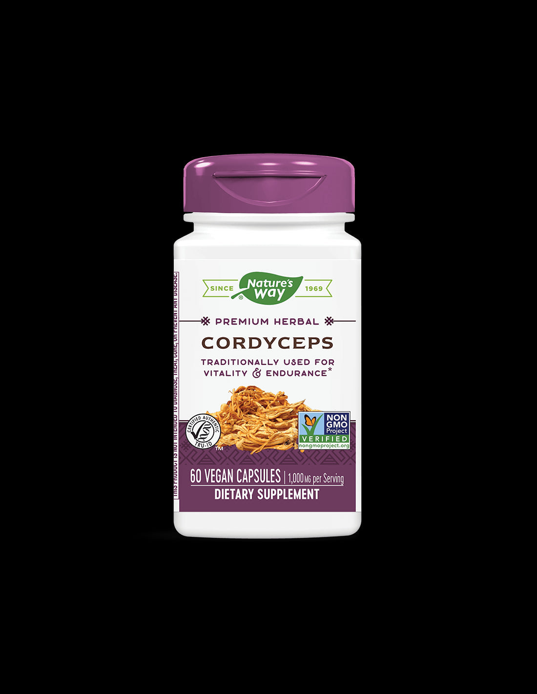 Cordyceps 500 mg - 60 capsules - Nutra Best Europe