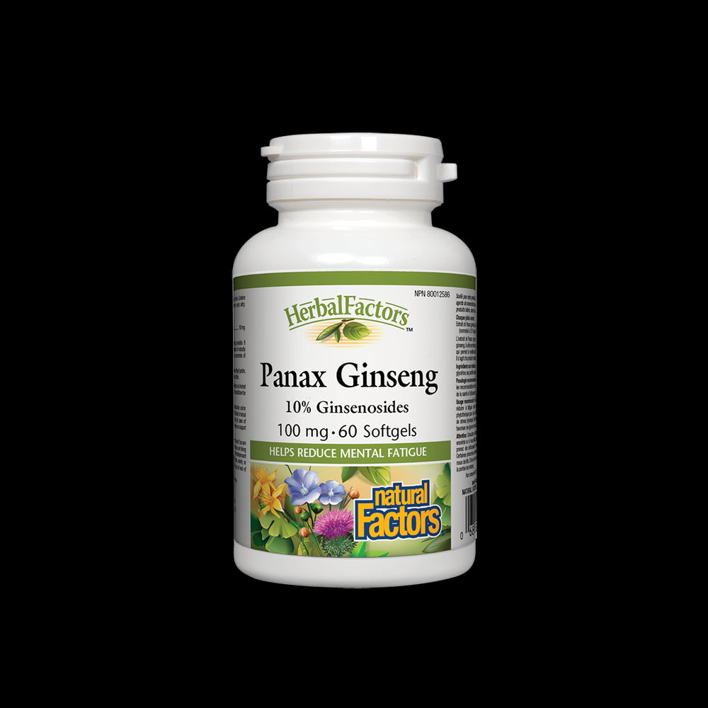 Panax Ginseng 100 mg - 60 Gel capsules - Nutra Best Europe