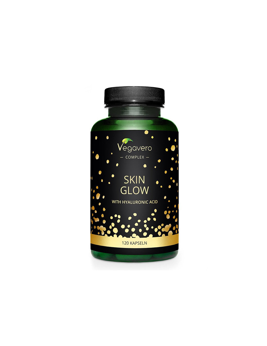 Skin Glow Formula for Radiant and Young Skin - Hyaluronic Acid, Antioxidants, Niacin and Herbs, 120 Capsules for 40 Days of Use - Nutra Best Europe