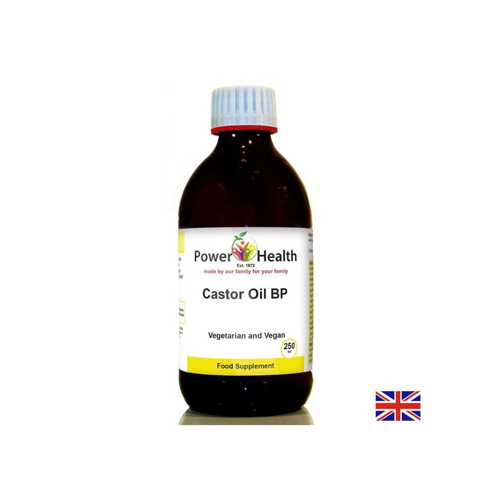 Hair and Skin - Cold Pressed Castor Oil, 250 ml - Nutra Best Europe
