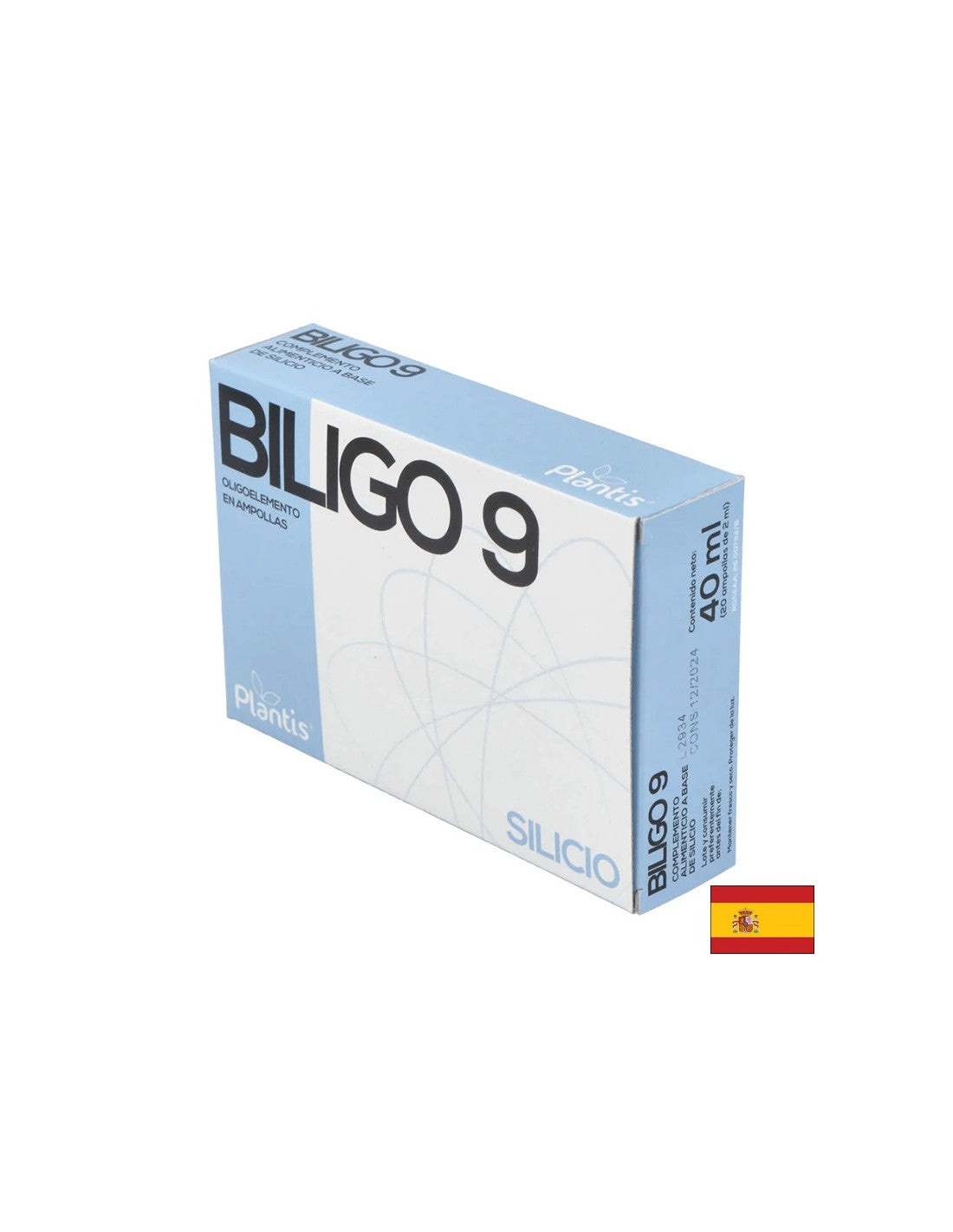 Hair, skin and nails - Silicon Plantis®, 1.596 mg x 20 ampoules for drinking - Nutra Best Europe