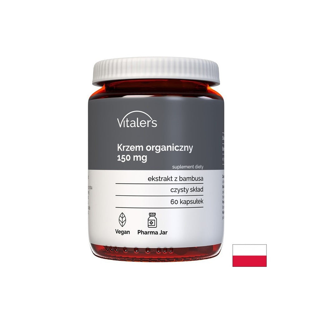 Hair, skin, nails - Silicon (from bamboo), 60 capsules - Nutra Best Europe