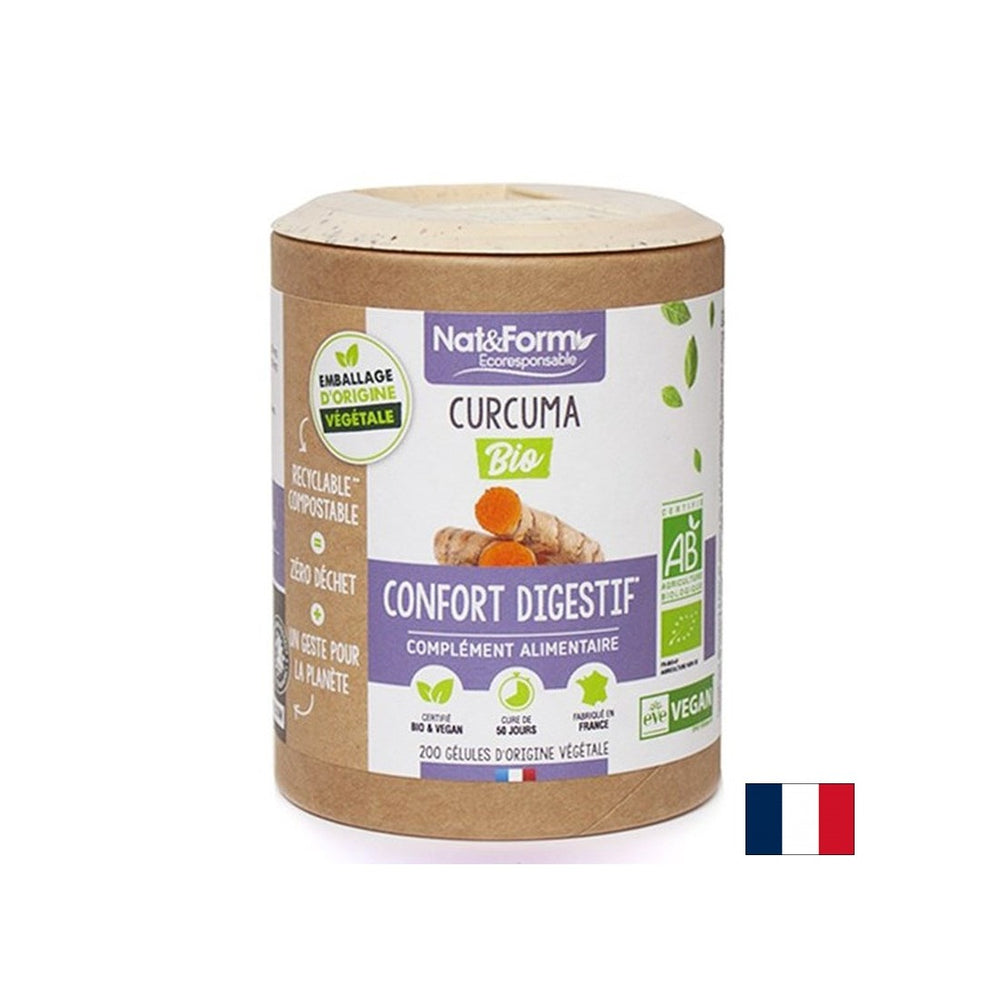 Bones and Joints - Turmeric (root), 300 mg x 200 capsules - Nutra Best Europe