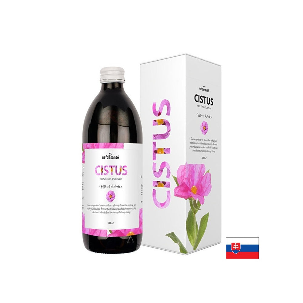 Cistus juice – immune and heart health, 500 ml, 10 doses - Nutra Best Europe