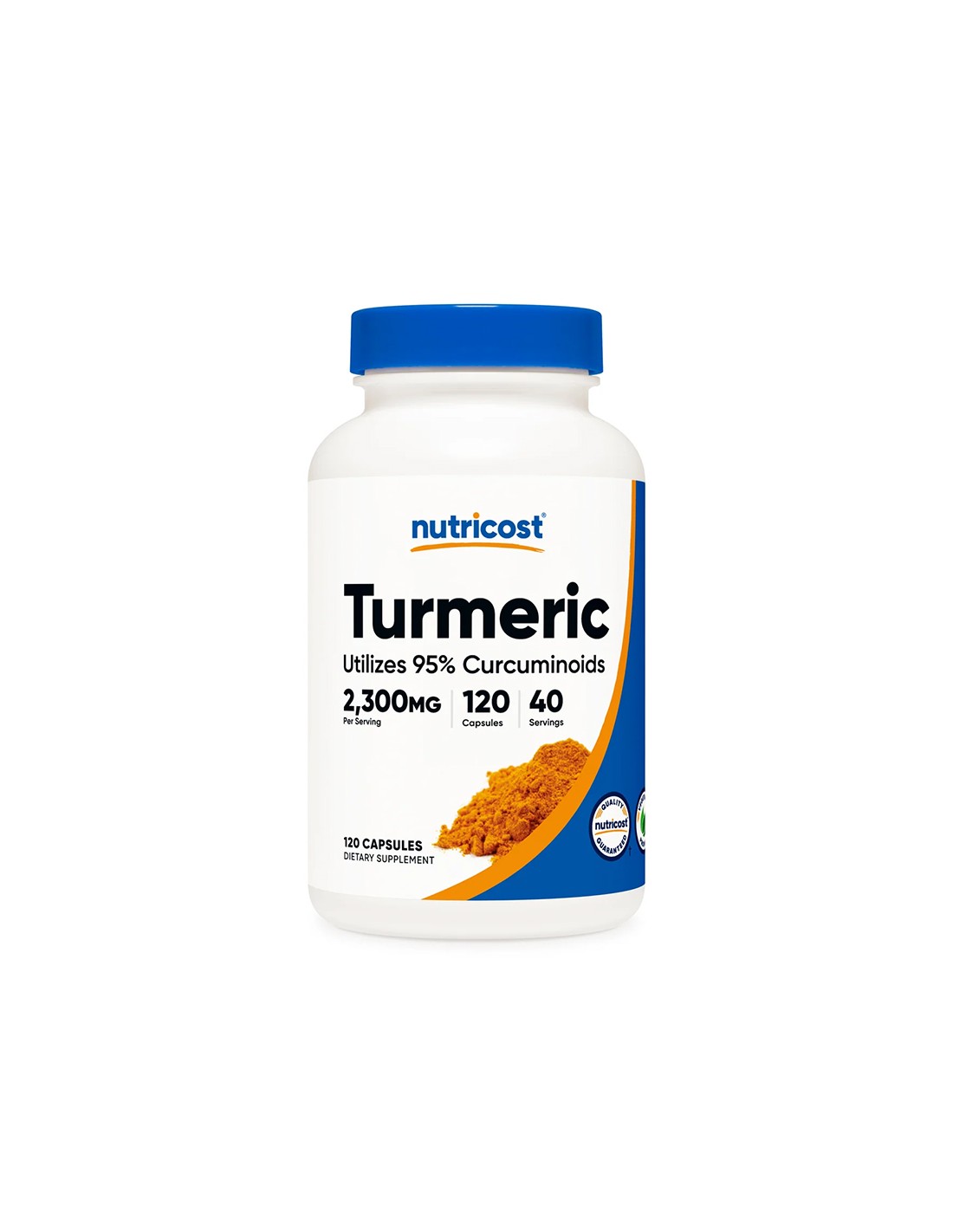 Bones and joints - Turmeric Turmeric 766 mg + Black pepper 5 mg, 120 capsules - Nutra Best Europe