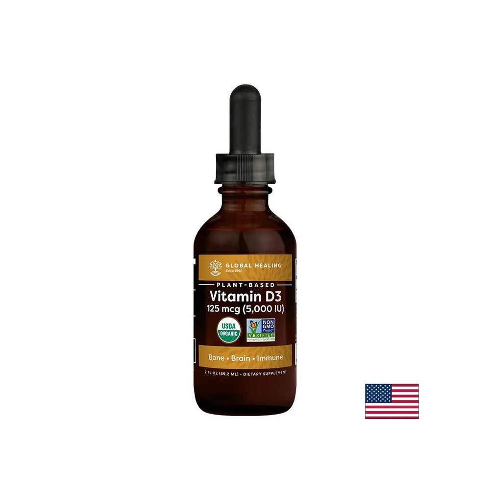 Bones and Teeth - Vitamin D3, 125 µg 5000 IU x 59.2 ml drops - Nutra Best Europe