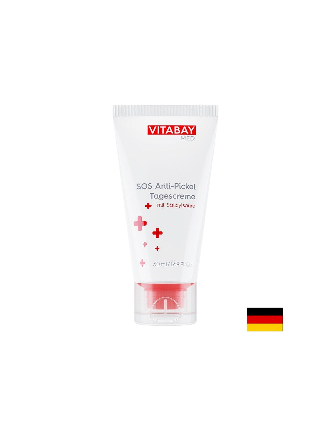 Anti-pimple cream with salicylic acid - SOS Anti-Pickel, 50 ml - Nutra Best Europe