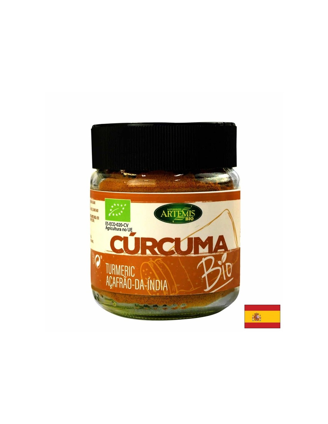 Organic turmeric for flavoring dishes, 85 g, powder - Nutra Best Europe